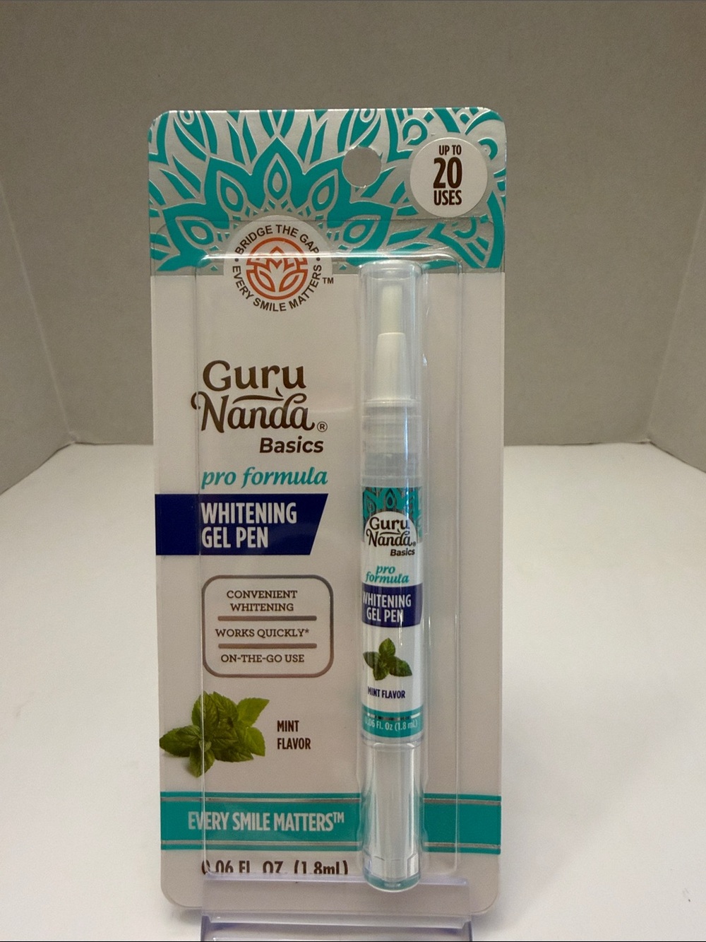 💕5/25💕Guru Nanda Basics Pro Formula Whitening Gel Pen